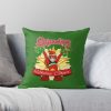 Spreading Holiday Cheer Cheerleading Christmas Throw Pillow Official Cheerleading Merch