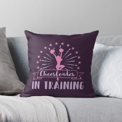 Cheerleader In Training Throw Pillow Official Cheerleading Merch