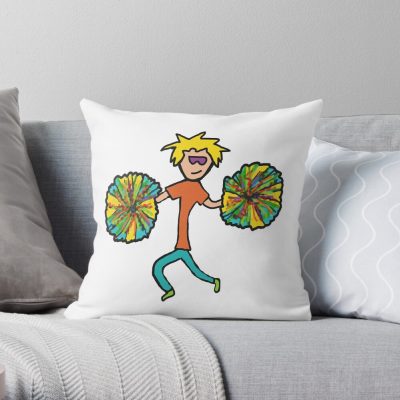 Cheerleader Cheerleading Throw Pillow Official Cheerleading Merch