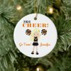 two sided cute blond cheerleader christmas cerami ceramic ornament r935dbc69eeda4a3eb1b4de9e8e7ac3df 05wi1 8byvr 1000 - Cheerleading Gifts