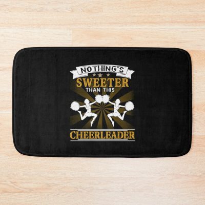 Nothing'S Sweater Than This Chearleader Tta Bath Mat Official Cheerleading Merch