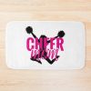 Cheer Mom Cheerleading Girl Saying Bath Mat Official Cheerleading Merch