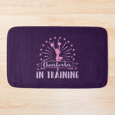 Cheerleader In Training Bath Mat Official Cheerleading Merch