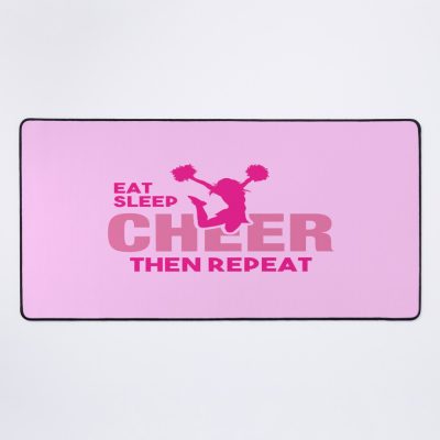 Eat Sleep Cheer Repeat Mouse Pad Official Cheerleading Merch