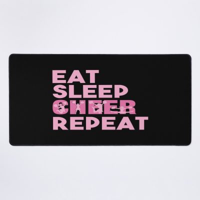 Eat Sleep Cheer Repeat Mouse Pad Official Cheerleading Merch