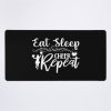 Eat Sleep Cheer Repeat - Cheerleading Mouse Pad Official Cheerleading Merch