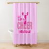 Eat Sleep Cheer Repeat Shower Curtain Official Cheerleading Merch