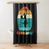 Vintage Retro Cheerleading: Best Funny Gift For Cheerleading Lovers Shower Curtain Official Cheerleading Merch