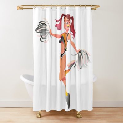 Cheerleading Is A Sport - Funny Cheerleading Shower Curtain Official Cheerleading Merch