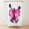 Cheer Mom Cheerleading Girl Saying Shower Curtain Official Cheerleading Merch