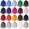 hoodie color chart - Cheerleading Gifts