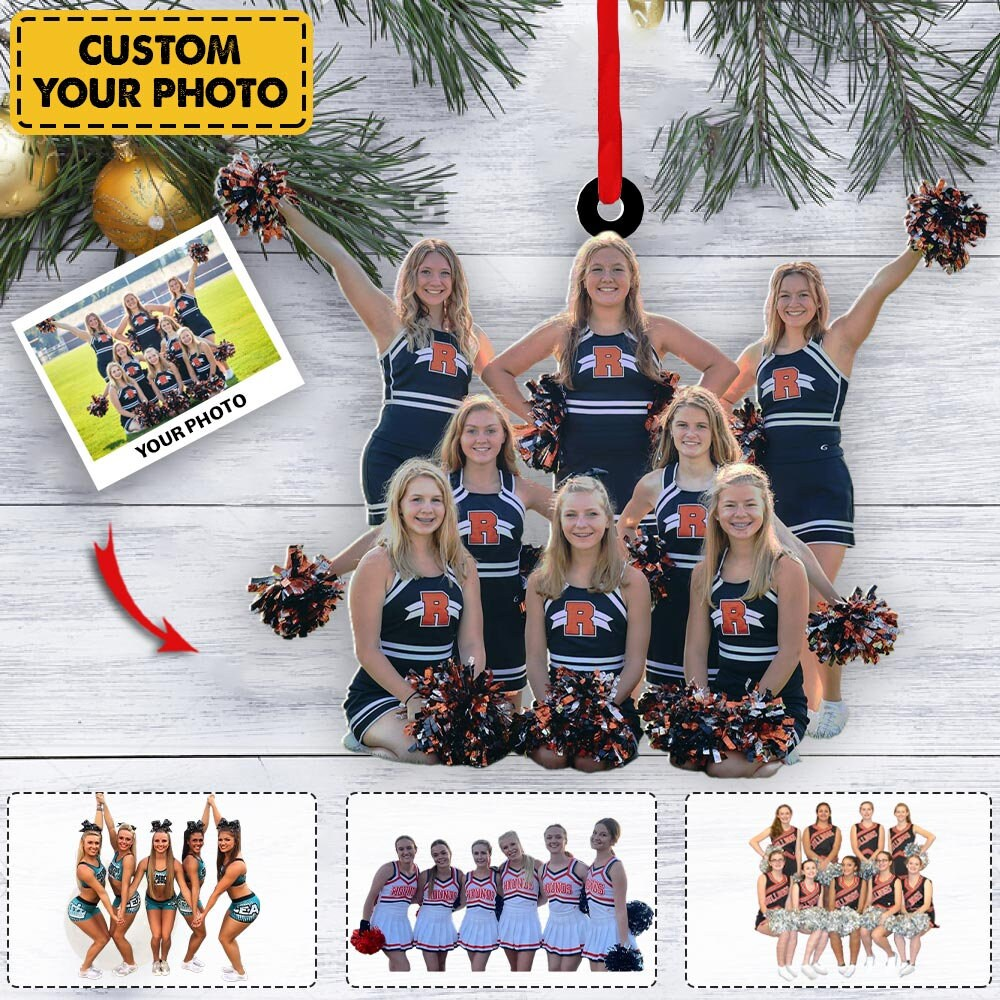 Personalized Ornament For Cheerleading Squad Ornament